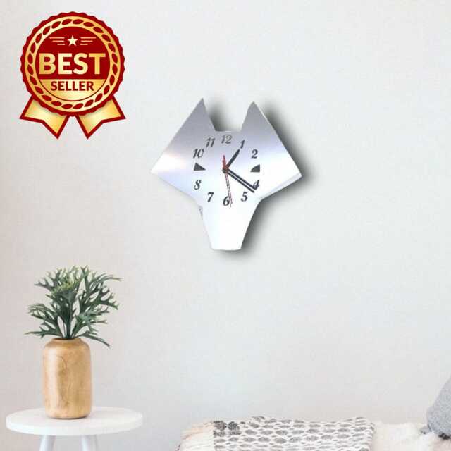 Wolf - Wwfc Acrylic Clock - Many Colours Available - Bespoke Shapes & Sizes Made - image 1