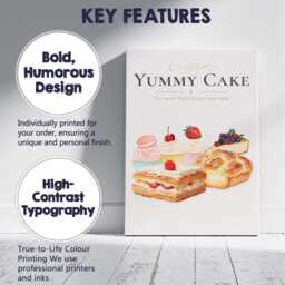Assorted Sweet Bakery Desserts Cake Pastry Illustration Canvas Wall Art Print Decor Picture Ready To Hang - thumbnail 2