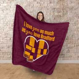 Bradford Fleece Blanket - Ultra Plush, Made in England - 150cm X 150cm - thumbnail 3