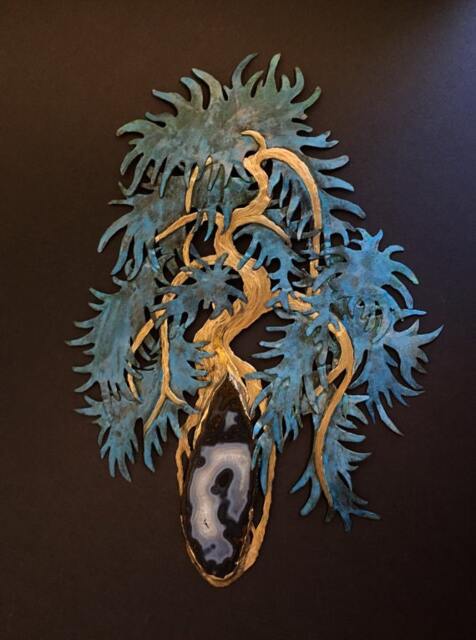 Large Kengai Cascade With Gemstone Or Plexiglass Base Deposit For Commission - image 1