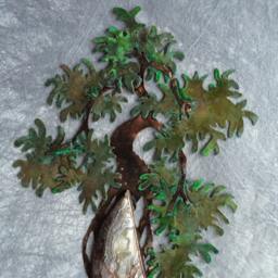 Large Kengai Cascade With Gemstone Or Plexiglass Base Deposit For Commission - thumbnail 3