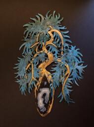 Large Kengai Cascade With Gemstone Or Plexiglass Base Deposit For Commission