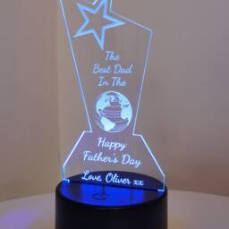 Personalised Acrylic Led Night Light - thumbnail 3