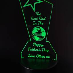 Personalised Acrylic Led Night Light - thumbnail 2