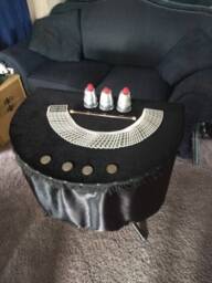 Large Half Round Magic Table