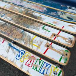 "Skateboard Recycling Cantilever Chair Unique Upcycling Artwork, Original Chrome Frame ""Audi S1 Used" - thumbnail 3