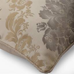 "Decorative Damask, Jacquard Pillow Cases Vintage 16""x16" - thumbnail 3