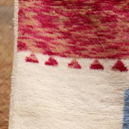 Handmade Wool Moroccan Rug Abstract Multicolored Boujad Azilal Carpet - thumbnail 3