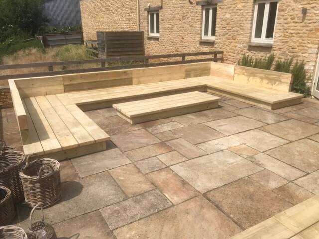 Low Level Garden Sofa Set - image 1