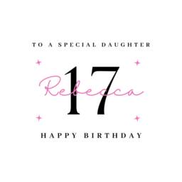 Daughter 17Th Birthday Candle Gift Set Box Gifts Present Card - thumbnail 4