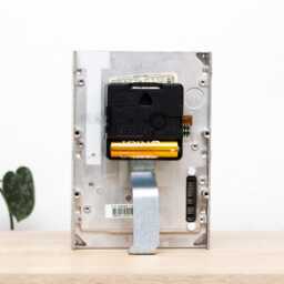 Desk Clock - Recycled Computer Hard Drive Clock, Hdd Gift For Dad, Unique Geek, Graduation - thumbnail 4