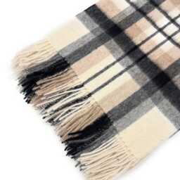 Macduff Natural 100% Lambswool Blanket - Large, Soft & Luxurious Scottish Throw 145??194 cm - thumbnail 3
