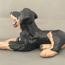 Rottweiler Dog Figurine - thumbnail 4