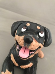 Rottweiler Dog Figurine - thumbnail 1