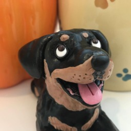 Rottweiler Dog Figurine - thumbnail 3