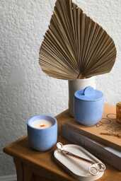 Relax - Sea Salt Concrete Candle