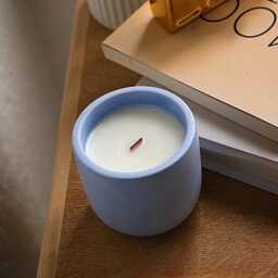 Relax - Sea Salt Concrete Candle - thumbnail 3