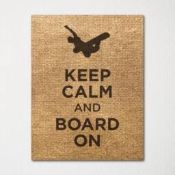 Keep Calm & Board On - Fine Art Print Choice Of Color Purchase 3 Receive 1 Free Custom Prints Available - thumbnail 3