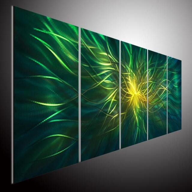 Abstract Metal Wall Art Sculpture, Large Indoor Outdoor Decor By Tomouk - image 1