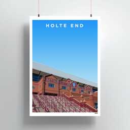 Villa Park Holte End Stadium Print - Aston - thumbnail 2