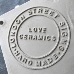 Dad Street Sign World's Ceramic Plaque - thumbnail 4