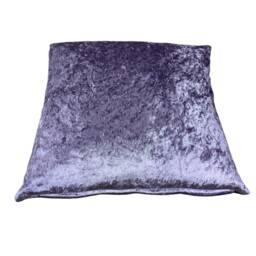 "Purple Crushed Velvet Cushion/Scatter Cover 16"" 18"" 20"" 22"" 24" - thumbnail 2