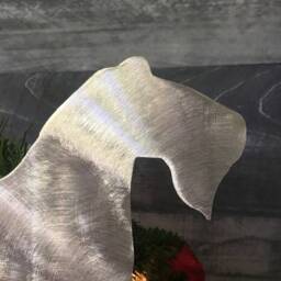 Kerry Blue Terrier, Star Dog Tree Topper, Holiday Decoration, Aluminum, Metal, Christmas Wreath Star, Dog Gift - thumbnail 2