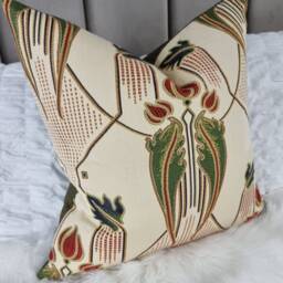 Mackintosh Art Deco Cushion Cover Alexandra Tapestry Pillow Sham Square Nouveau 1920S Scottish Style - thumbnail 2