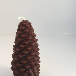 Scented Beeswax Pinecone Candle Set, Cranberry & Blue Spruce, - 3-1/2'' Tall - thumbnail 4