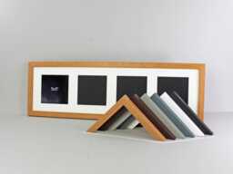 Multi Aperture Photo Frame. Holds Four 5x5 - thumbnail 1