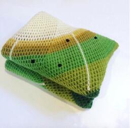 Kiwi Fruit Crochet Baby Blanket Pattern - Digital PDF - thumbnail 2