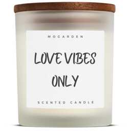 Love Candle Gift For Girlfriend & Boyfriend, Birthday Christmas Valentine's Day Luxury Vanilla Pure Soy 220G - thumbnail 2
