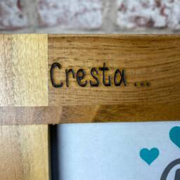"Horse, Pony - Loss, Memorial Personalised Oak Photo Frame- If Love Alone Could Have Saved You Quote 6x4"", 7x5"" Or 10x8" - thumbnail 3
