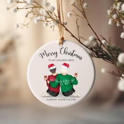 Christmas Bauble Gift For Niece From Auntie, At Christmas, Gifts, Auntie & Ornament - thumbnail 1