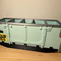 Land Rover Series 2 2A 3 Inspired Personalised Rear Tub Desk Tidy - thumbnail 2