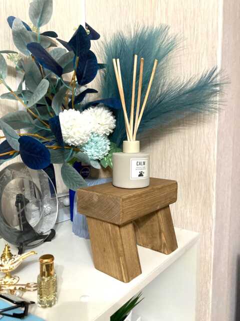 Wooden Display Shelf Freestanding Home Decor, Small Kitchen Shelf - image 1