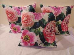 Designers Guild Fabric Floral Pandora Peony Cushion Cover/Pillow 46 X cm - thumbnail 1