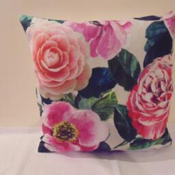 Designers Guild Fabric Floral Pandora Peony Cushion Cover/Pillow 46 X cm - thumbnail 2