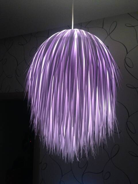 Lampshade Ceiling Lamp Handmade Home Decor Paper White Origami Light Decoration - image 1