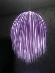 Lampshade Ceiling Lamp Handmade Home Decor Paper White Origami Light Decoration - thumbnail 1