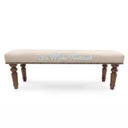 Cassie Bench/Seat Footstool Coffee Table Pouffe - thumbnail 2
