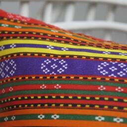 Kilim Pillows, Personalized Pillow, Pillow Covers, 12x24 Red Striped Cushion Case, Cushion, Art 9 - thumbnail 2