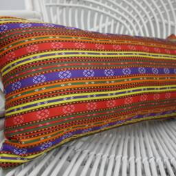 Kilim Pillows, Personalized Pillow, Pillow Covers, 12x24 Red Striped Cushion Case, Cushion, Art 9 - thumbnail 3