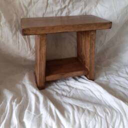 Wooden Stool/ Mini Stool/Table/ Plant Stand - thumbnail 2