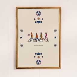 Liverpool Fc Art Print You'll Never Walk Alone, Football Gift - thumbnail 1