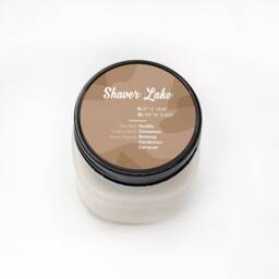 Shaver Lake -- Scented Soy Candle California Vanilla Cinnamon Nutmeg Cardamon Caramel Handmade Handpoured - thumbnail 1