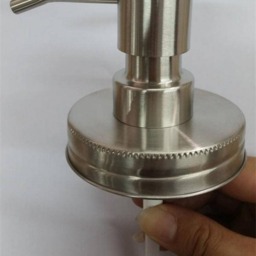 Wholesale 100 Packs Diy Mason Jar Soap Dispenser Kit 304 Stainless Steel Pump & Lid No Jars - thumbnail 2