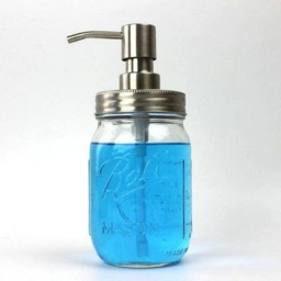 Wholesale 100 Packs Diy Mason Jar Soap Dispenser Kit 304 Stainless Steel Pump & Lid No Jars