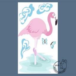"Wall Sticker ""Flamingo" - thumbnail 2