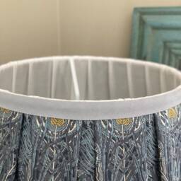 Box Pleated French Drum Lampshade in Liberty Fabric - thumbnail 2
